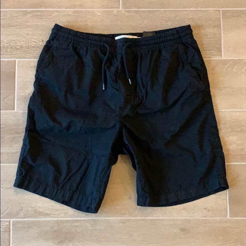 Black Drawstring Shorts